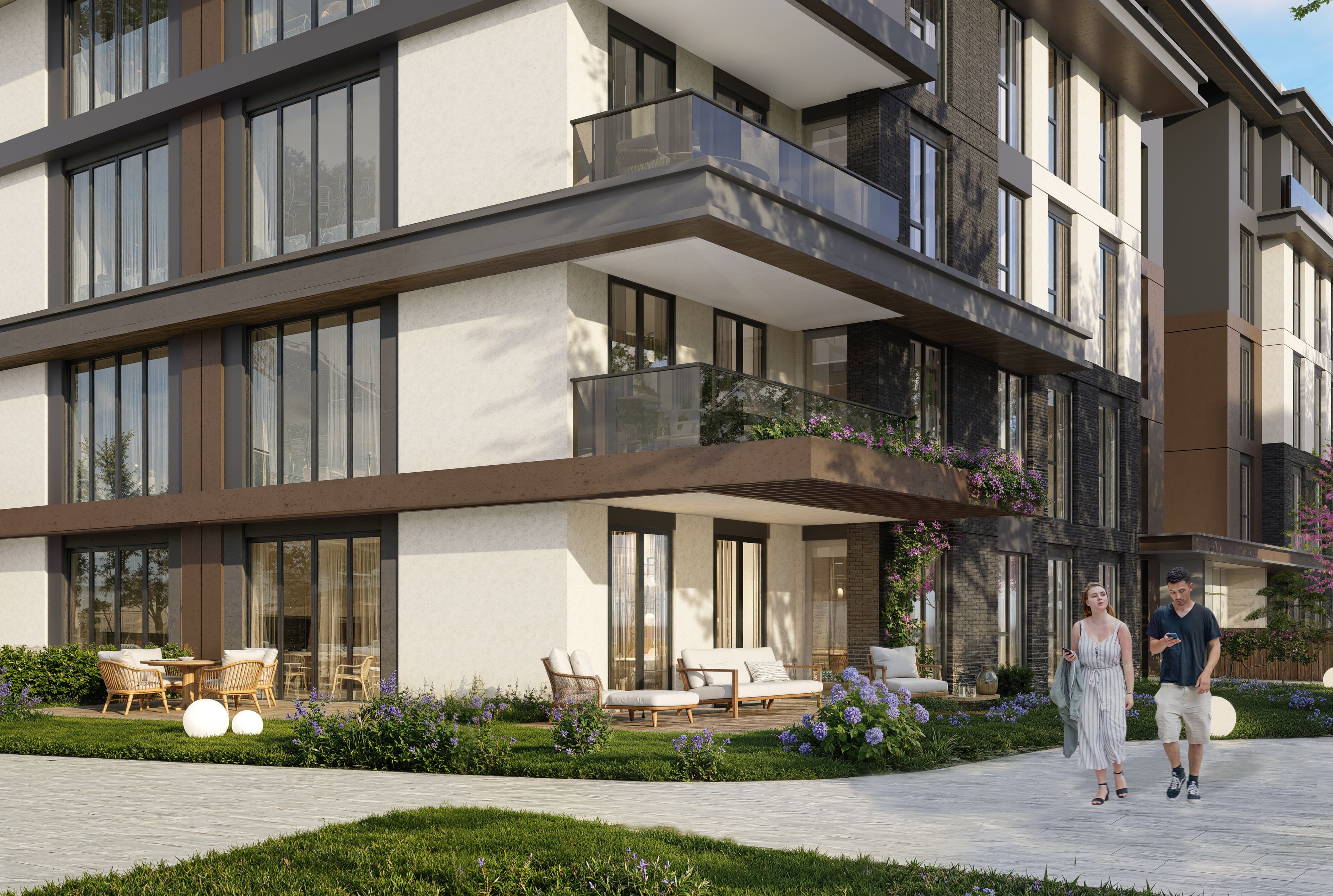 Hillstone Pendik Bahçe Detayı